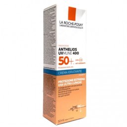 La Roche-Posay Anthelios UVMune 400 Crema Idratante colorata che offre protezione estrema da UVA Ultra Lunghi SPF50+ 50 ml