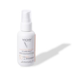 Capital Soleil UV-Age Tinted SPF50+ protezione anti-età di Vichy