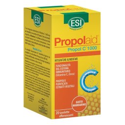 Propolaid Propol C 1000 mg integratore per rafforzare il sistema immunitario 20 tavolette effervescenti