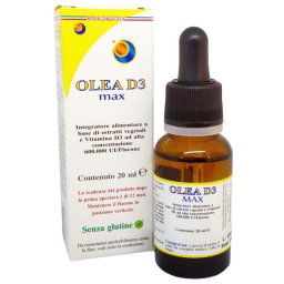 Olea D3 Max Gocce integratore di vitamina D 20 ml