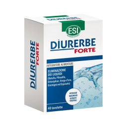 Diurerbe Forte integratore per drenare liquidi in eccesso 40 tavolette
