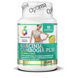 Garcinia Cambogia Plus integratore per controllo del peso 60 compresse