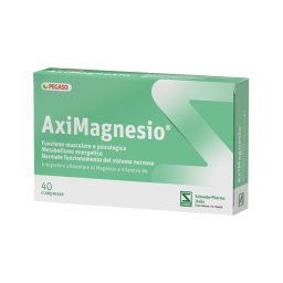Aximagnesio integratore alimentare per stanchezza e affaticamento 40 compresse