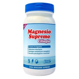 Magnesio Supremo integratore stanchezza e affaticamento gusto ciliegia 150 g