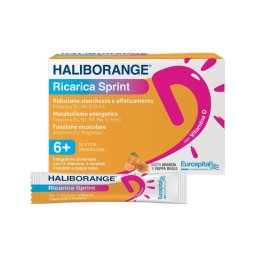 Haliborange Ricarica Sprint integratore tonico-energetico 20 stick-pack da 2g