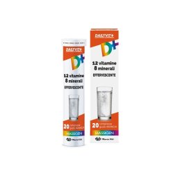 Dailyvit multivitaminico effervescente per il benessere di tono e vigore 20 compresse
