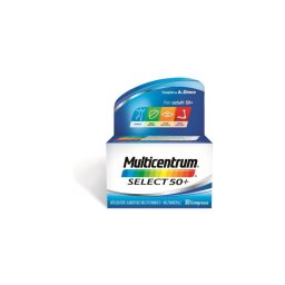 Multicentrum Select 50+ integratore multivitaminico-multiminerale per adulti 30 compresse