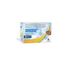 Sustenium Magnesio e Potassio integratore di sali minerali e Vitamina C formato 28 bustine PROMO