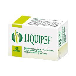 Liquipef Integratore per funzionalità del microcircolo 60 compresse