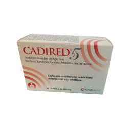 Cadired 5 integratore per ridurre i livelli di colesterolo 36 capsule