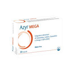 Azyr Mega integratore per il benessere degli occhi e della vista 20 capsule
