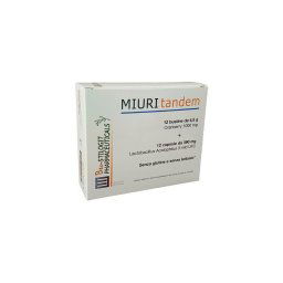 Miuri Tandem integratore per la funzionalità delle vie urinarie 12 bustine + 12 capsule