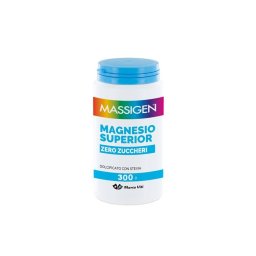 Massigen Magnesio Superior Zero zuccheri integratore per stress e insonnia 300 g