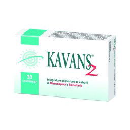 Kavans 2 integratore per favorire il rilassamento 30 compresse