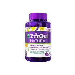 Vicks ZzzQuil Natura integratore naturale per il sonno 60 pastiglie gommose