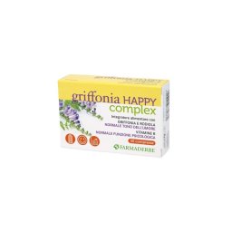 Griffonia Happy Complex integratore per favorire il normale tono dell'umore 30 compresse