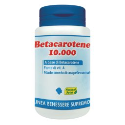 Betacarotene 10.000 integratore per il benessere pelle e annessi 80 perle