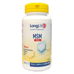 Longlife Msm Plus Integratore Pelle Capelli e Cartilagini 60 tavolette