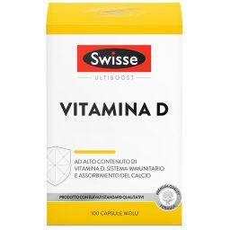 Swisse Vitamina D3 integratore alimentare per ossa e denti 100 capsule
