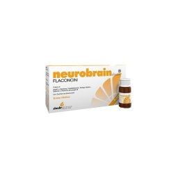 Neurobrain integratore per memoria concentrazione e circolazione cerebrale 10 flaconcini