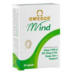 Omegor Mind integratore per memoria e funzioni cognitive 30 capsule