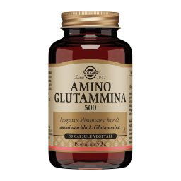 Amino Glutammina 500 - 50 Capsule Vegetali