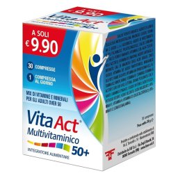 Vita Act 50+ integratore multivitaminico 30 compresse