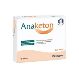 Anaketon integratore di Vitamine per chetosi e vomito 12 bustine