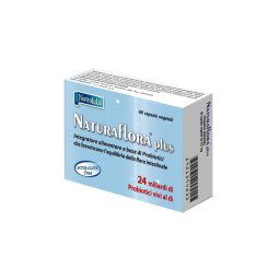 Naturaflora Plus integratore per la flora batterica intestinale 60 capsule