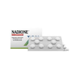 Nadione integratore di vitamine e bioflavonoidi per vasi e stress ossidativo 40 compresse