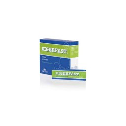 Digerfast polvere orosolubile integratore per disturbi gastrointestinali 24 bustine