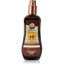 Australian Gold Spray Gel Spf 10 Con Bronzer 237 ML