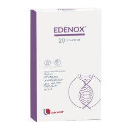 Edenox Integratore per la circolazione e il drenaggio 20 Compresse di Laborest