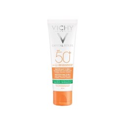 Vichy Capital Soleil trattamento viso opacizzante 3 in 1 SPF50+ 50 ml