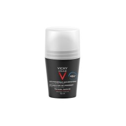 Vichy Uomo Deodorante rinfrescante antitraspirante pelli sensibili roll-on 50 ml