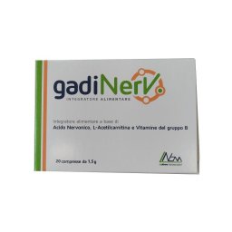 Gadinerv integratore per sistema nervoso 15 compresse da 1 g