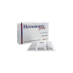 Hemonorm Forte integratore di Vitamina C e Ferro 20 capsule