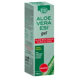 ESI Aloe Vera Gel - Gel Puro al 100% Idratante e Nutriente per la Pelle, 100ml
