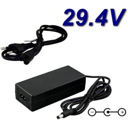 Caricabatteria per Batteria a Litio da 24V Uscita 29.4V 2.0AH connettore DC 5.5mm