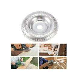 Trade Shop - Disco Per Smerigliatrice Angolare Raspa Levigatura Intaglio Legno 125 Mm 66014 -