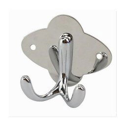 Trade Shop - Appendino Doppio Gancio Appendi Porta Asciugamano Bagno 7.5x6.5cm Coniglio 52175 -