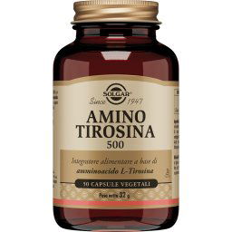 Amino Tirosina 500 - 50 Capsule Vegetali