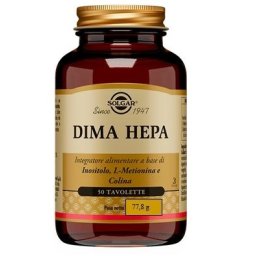 Solgar Dima Hepa 50 Tavolette Supporto Fegato Metabolismo Lipidi