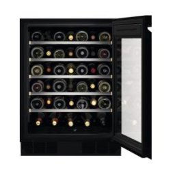 Electrolux EWUS040B8B Cantina vino Incasso | Classe F | h818, Ventilato, 40 BOTTIGLIE, Nero/Matte