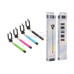 Trade Shop - Supporto Monopod Gr-2 Asta Allungabile Smartphone Cellulare Foto Selfie Pulsante -