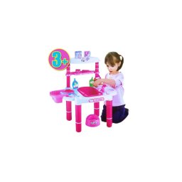 Trade Shop - Giocattoli Per Bambini Bagnetto Bath Tower Con Accessori Per Bambine -