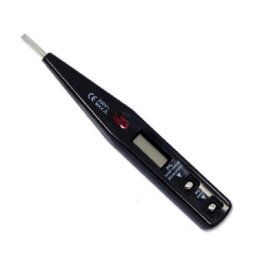 Trade Shop - Cercafase Tester Elettronico Rilevatore Tensione Cavi Punta Giravite Cacciavite -