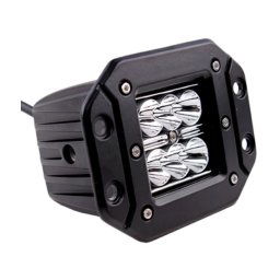 FARO SUPPLEMENTARE LED SPOT 30° 18W 12V 24V OMOLOGATO LAVORO 4X4