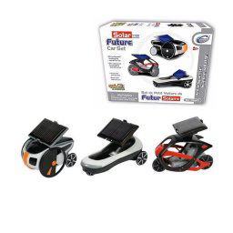 Trade Shop - Auto Veicolo In Miniatura A Ricarica Energia Solare Con Pannello Eco Friendly -