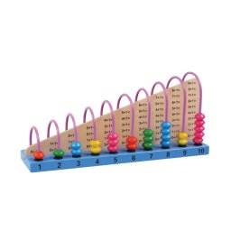Trade Shop - Gioco Pallottoliere Con Addizioni In Legno Abaco Giocattolo Educativo Bambini -